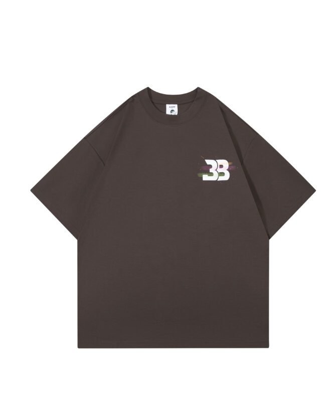 letuswin | SS25 New Heavyweight Tee | Oversized High-Street Striped Print | Outdoor Camping Unisex Styling #825120 - Image 25