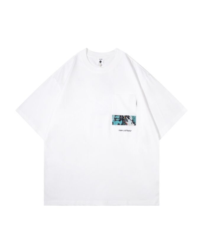 letuswin | New Streetwear Short-Sleeve | Oversized Premium Patchwork | Outdoor Camping Unisex #82521 - Image 16