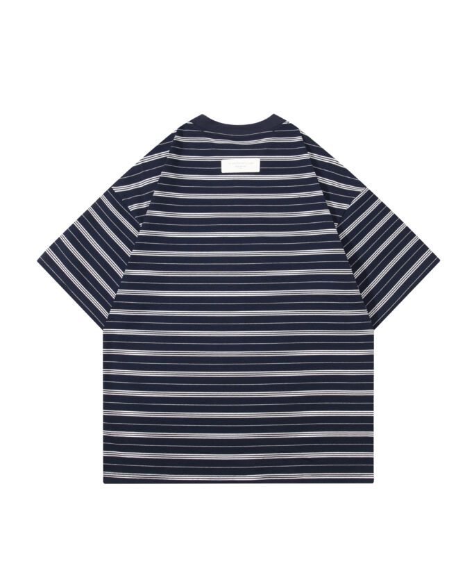 letuswin | Streetwear New Release | Heavyweight Loose Fit 3D Striped Tee | Sportswear Guochao Unisex Set #82588 - Image 25
