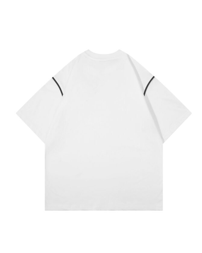 letuswin | Short-Sleeve Heavyweight Tee | Oversized American 3D Embroidery | 100% Cotton | Outdoor Camping Unisex  #82507 - Image 21