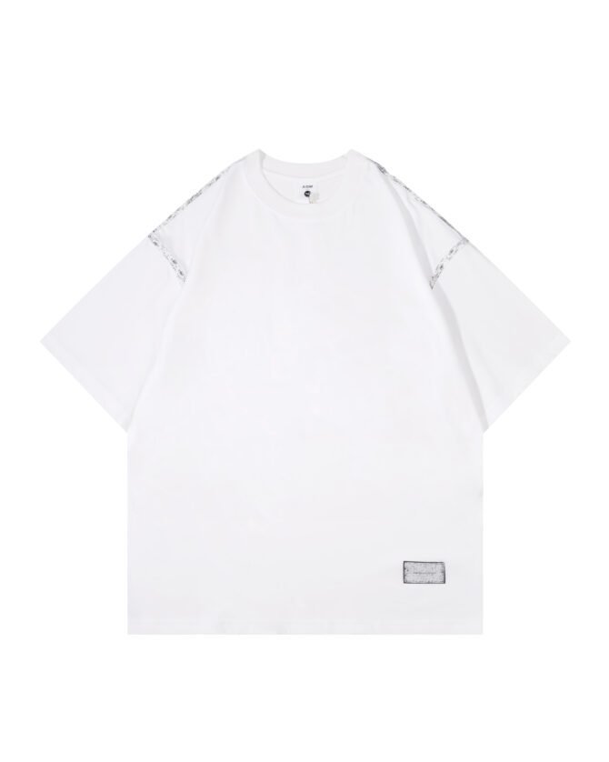 letuswin | SS25 Short-Sleeve Tee | Oversized High-Street Structural Design | 100% Cotton | Daily Casual Unisex  #82511 - Image 8