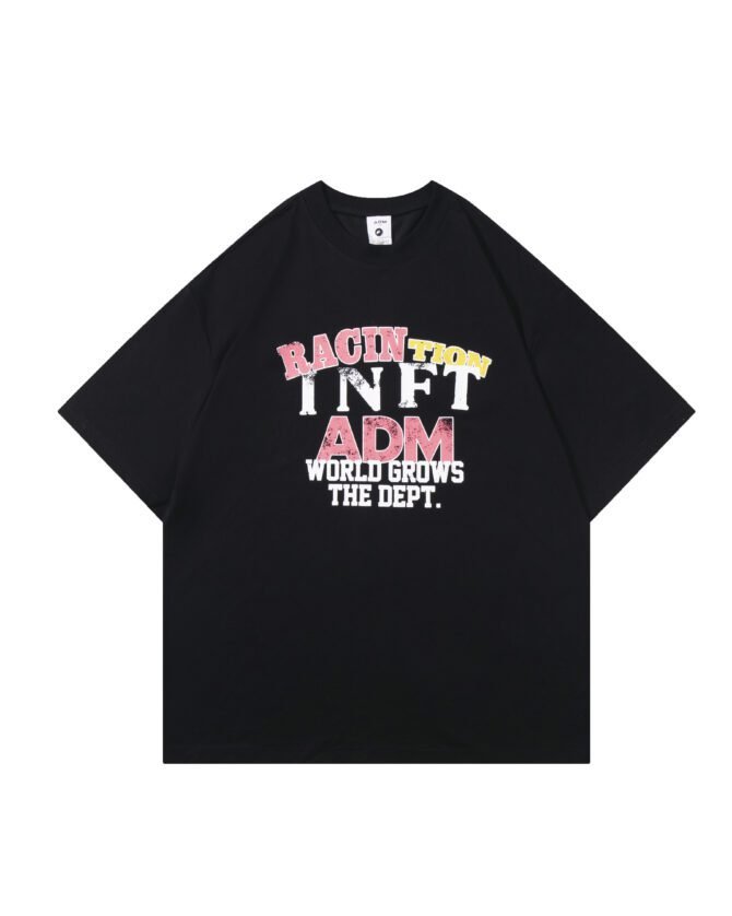 letuswin | SS25 Heavyweight T-Shirt | Oversized Distressed Street Print | Gender-Neutral Styling  #825132 - Image 9