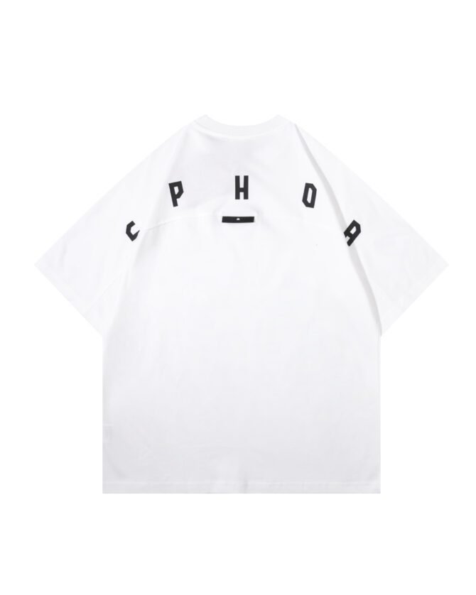 letuswin | SS25 Short-Sleeve Tee | Oversized Printed Structural Design | 100% Cotton | Streetwear Unisex #82535 - Image 11