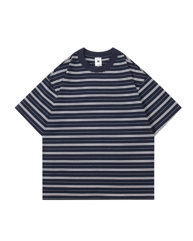 letuswin | Streetwear New Release | Heavyweight Loose Fit 3D Striped Tee | Sportswear Guochao Unisex Set #82588 - Image 24