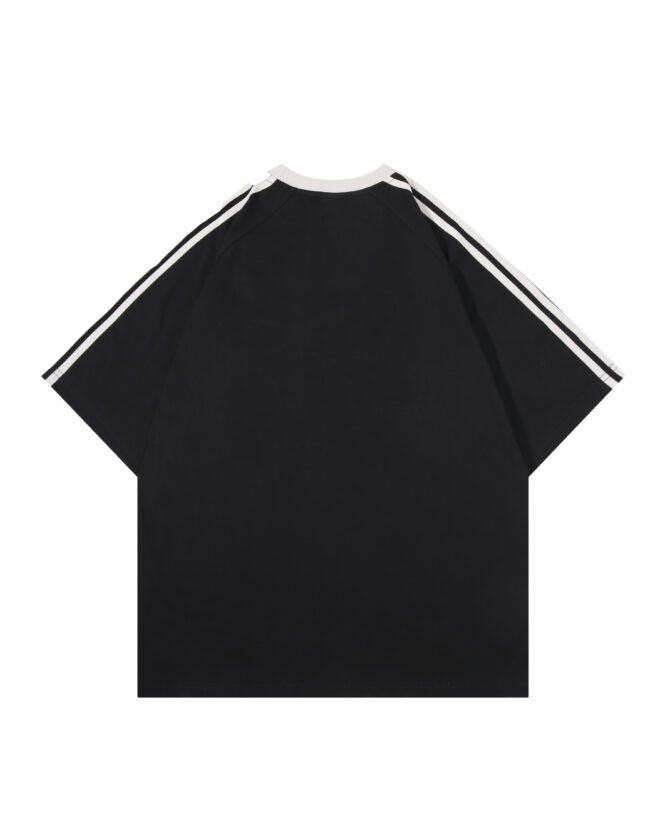 letuswin | SS25 Heavyweight Streetwear | Loose Fit Premium Striped Print | Daily Casual Unisex  #82590 - Image 17