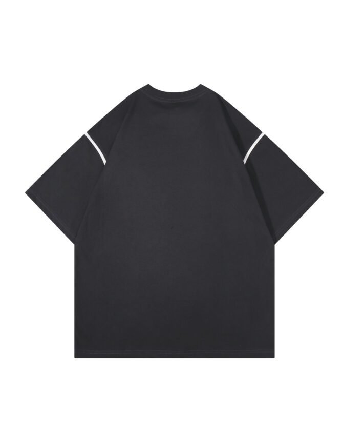 letuswin | Short-Sleeve Heavyweight Tee | Oversized American 3D Embroidery | 100% Cotton | Outdoor Camping Unisex  #82507 - Image 37