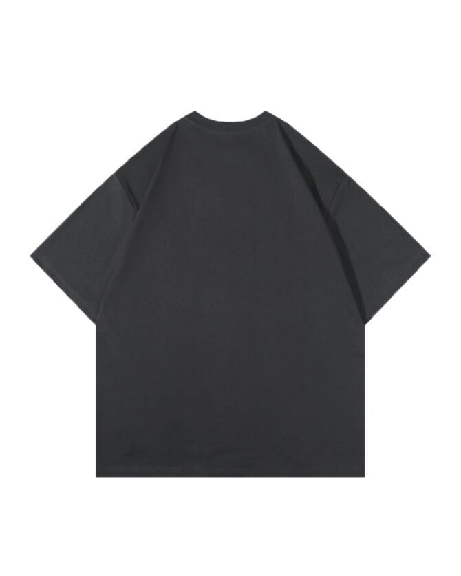 letuswin | Heavyweight Streetwear Tee | Loose Fit High-Street 3D Embroidery | 100% Cotton | Unisex Daily Casual   #82509 - Image 10