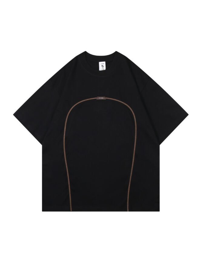 letuswin | SS25 Streetwear T-Shirt | Loose Fit Mountain Style Structural Design | 100% Cotton | Streetwear Unisex Matching   #82560 - Image 16
