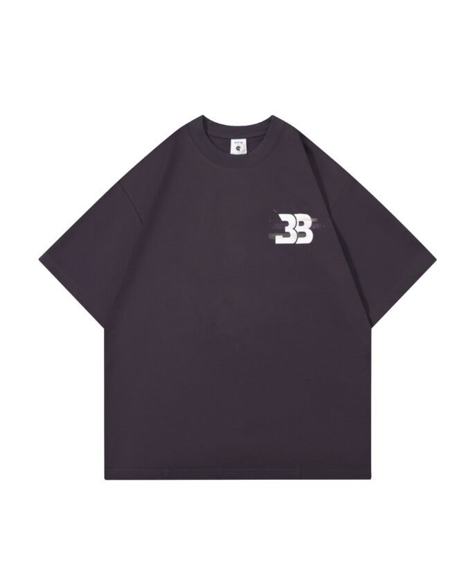 letuswin | SS25 New Heavyweight Tee | Oversized High-Street Striped Print | Outdoor Camping Unisex Styling #825120 - Image 32