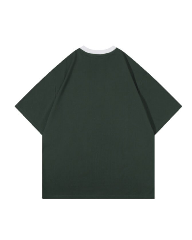 letuswin | 250g Heavyweight SS25 Tee | Loose Fit Contrast Collar Design | Sportswear Unisex Matching  #825133 - Image 36