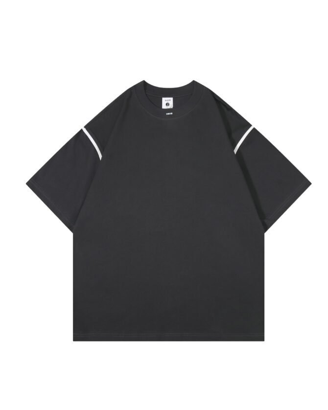 letuswin | Short-Sleeve Heavyweight Tee | Oversized American 3D Embroidery | 100% Cotton | Outdoor Camping Unisex  #82507 - Image 36