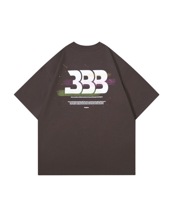 letuswin | SS25 New Heavyweight Tee | Oversized High-Street Striped Print | Outdoor Camping Unisex Styling #825120 - Image 26