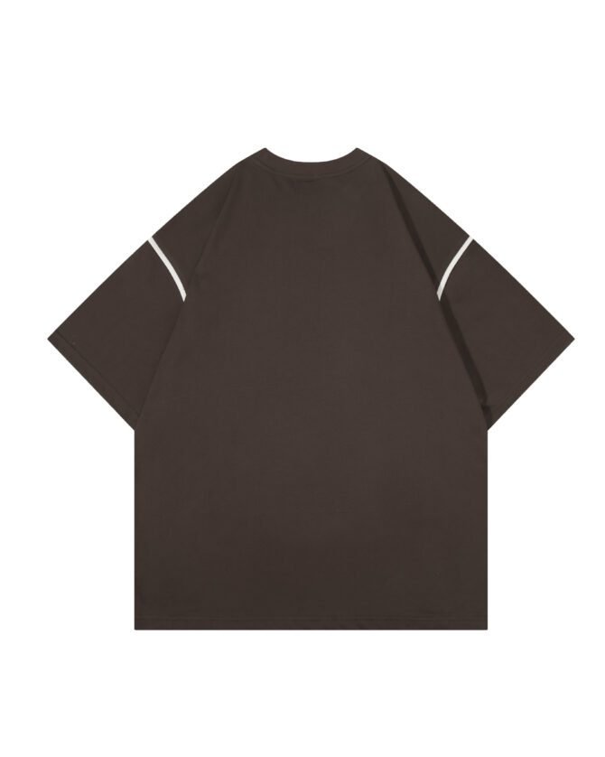 letuswin | Short-Sleeve Heavyweight Tee | Oversized American 3D Embroidery | 100% Cotton | Outdoor Camping Unisex  #82507 - Image 29