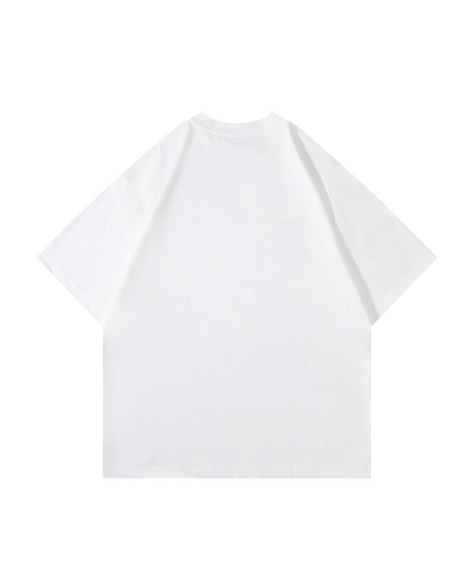 letuswin | Streetwear Brand Short-Sleeve | Heavyweight Oversized Contrast Color | Embroidery & Foam Print | Urban Unisex Matching #825127 - Image 15