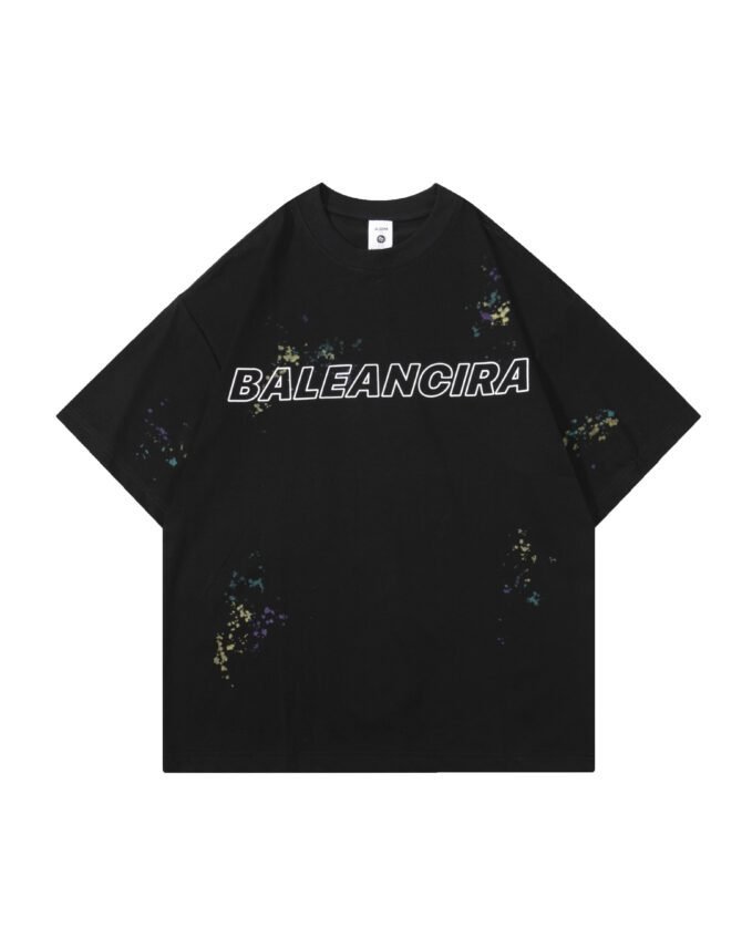 letuswin | SS25 Heavyweight Streetwear | Loose Fit Distressed Splatter Print | Outdoor Camping Unisex Matching #825101 - Image 10