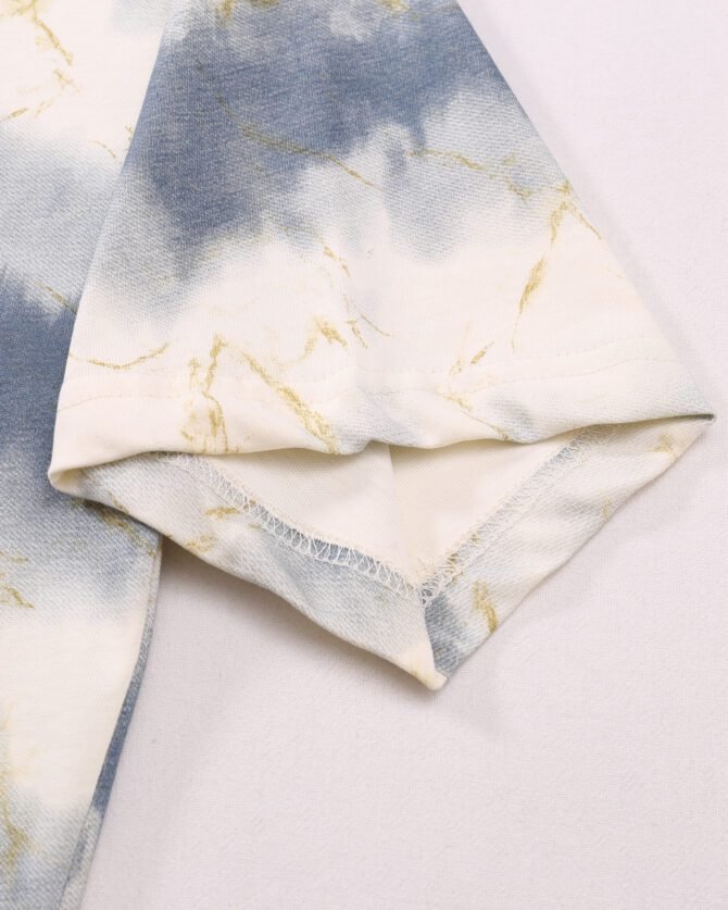 letuswin|SS25 Heavyweight New | Loose Fit Guochao Vintage Fabric Print | Unisex Casual Essentials #825106 - Image 22
