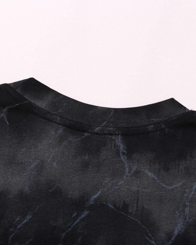 letuswin|SS25 Heavyweight New | Loose Fit Guochao Vintage Fabric Print | Unisex Casual Essentials #825106 - Image 16