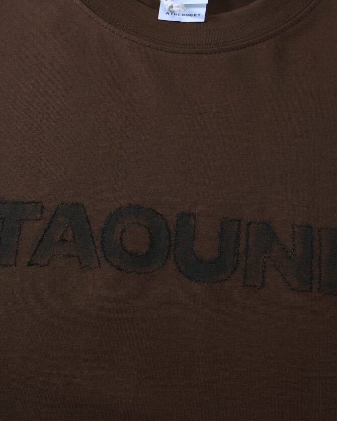 letuswin | Heavyweight Streetwear Tee | Loose Fit High-Street 3D Embroidery | 100% Cotton | Unisex Daily Casual   #82509 - Image 28