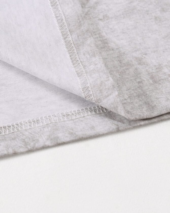 letuswin | 260g New Streetwear Tee | Loose Fit Guochao Washed Dotted Print | Daily Casual Unisex  #82591 - Image 21