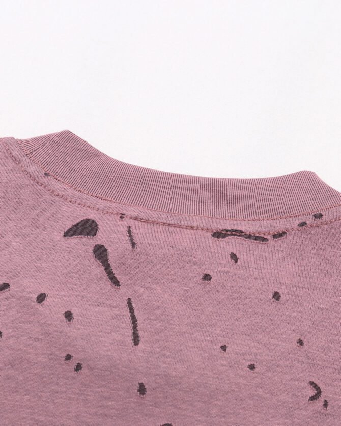 letuswin|SS25 Heavyweight New | Loose Fit Dual-Tone Guochao Burnout Coating | Streetwear Daily Essential #825197 - Image 14