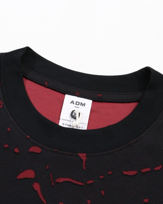 letuswin|SS25 Heavyweight New | Loose Fit Dual-Tone Guochao Burnout Coating | Streetwear Daily Essential #825197 - Image 19