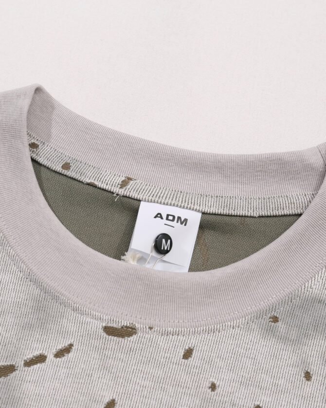 letuswin|Heavyweight Streetwear Tee | Dual-Tone Washed Label Burnout | American Vintage Commuter #825195 - Image 33