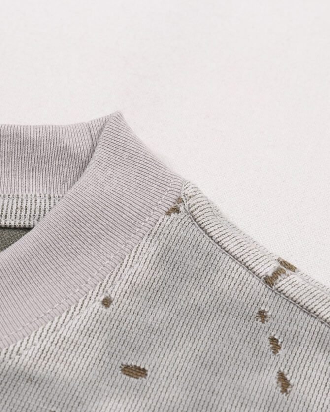 letuswin|Heavyweight Streetwear Tee | Dual-Tone Washed Label Burnout | American Vintage Commuter #825195 - Image 36