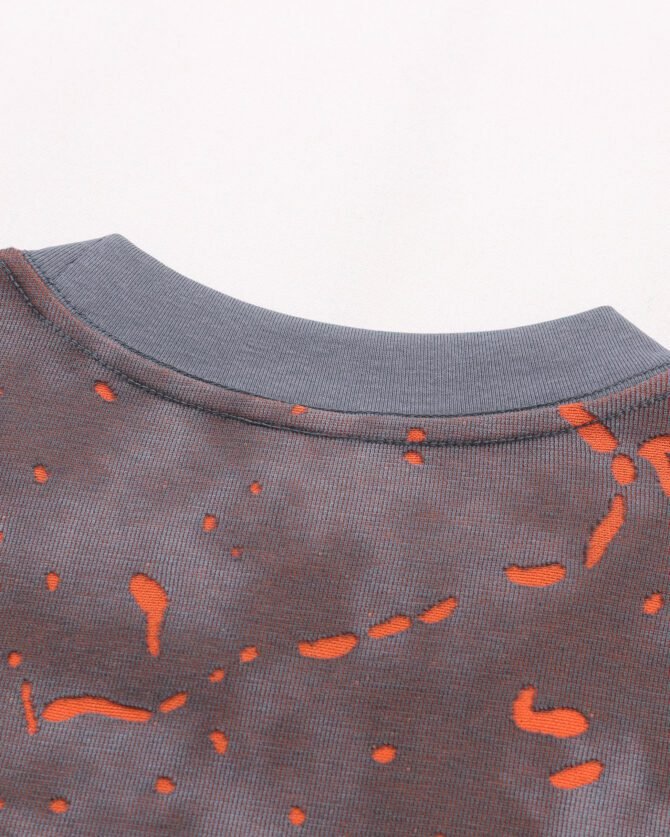 letuswin|Heavyweight Streetwear Tee | Dual-Tone Washed Label Burnout | American Vintage Commuter #825195 - Image 27