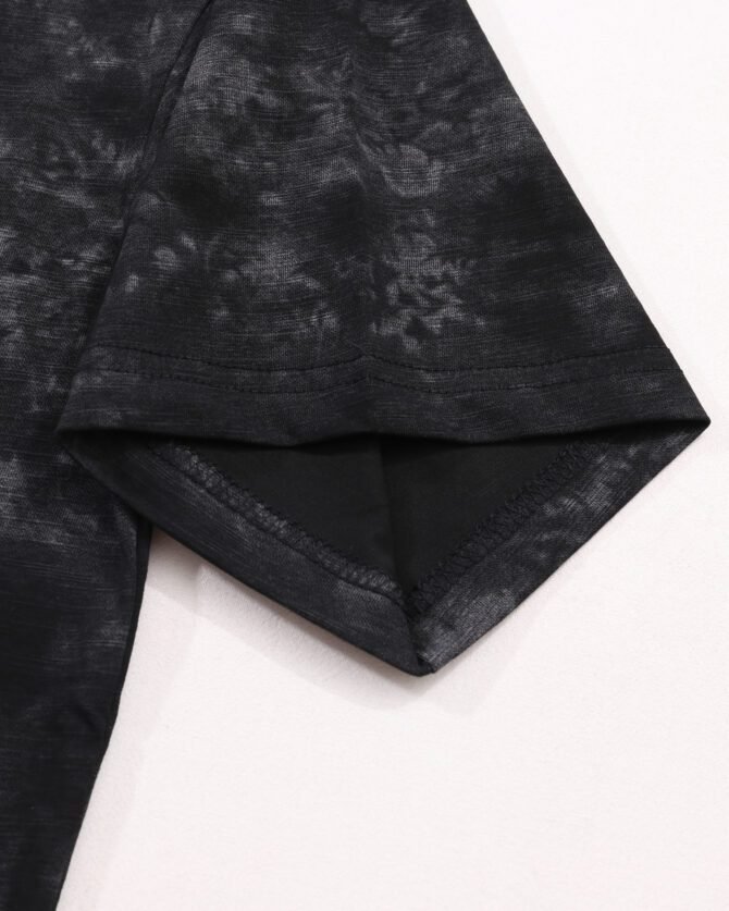 letuswin|New Streetwear Short-Sleeve | Loose Fit Bamboo Cotton Premium | Mountain Print Outdoor Casual #825185 - Image 11