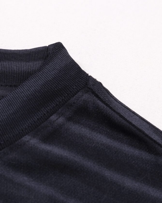 letuswin|Heavyweight Streetwear Tee | Loose Fit High-Street Stripe Patchwork | Office-Ready Unisex #825196 - Image 20