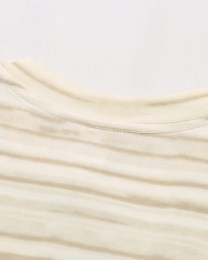 letuswin|Heavyweight Streetwear Tee | Loose Fit High-Street Stripe Patchwork | Office-Ready Unisex #825196 - Image 13