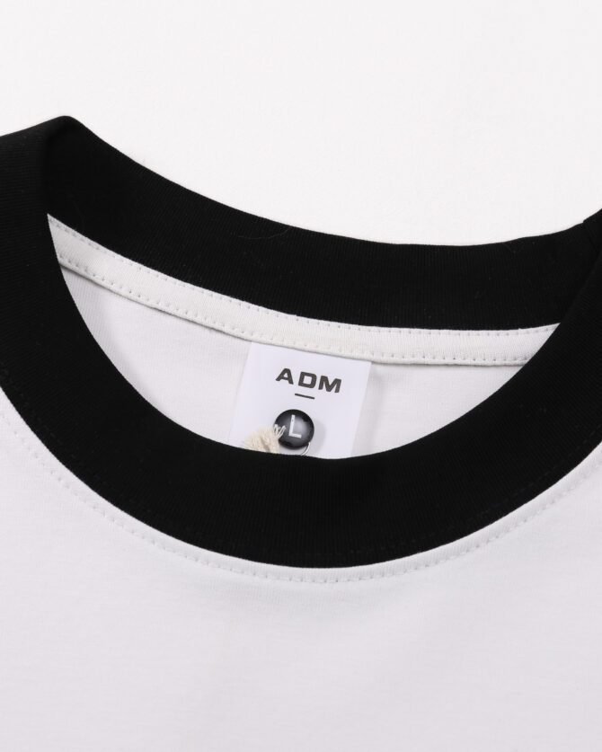 letuswin | 250g Heavyweight SS25 Tee | Loose Fit Contrast Collar Design | Sportswear Unisex Matching  #825133 - Image 21