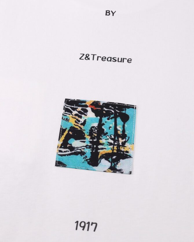 letuswin | New Streetwear Short-Sleeve | Oversized Premium Patchwork | Outdoor Camping Unisex #82521 - Image 21