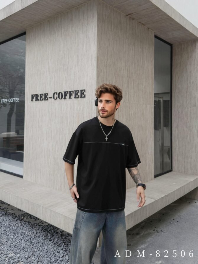 letuswin | Streetwear Brand SS25 New Release | Loose Fit Guochao Style | Tech Cotton Structural Design | 200g Daily Casual #82506 - Image 2