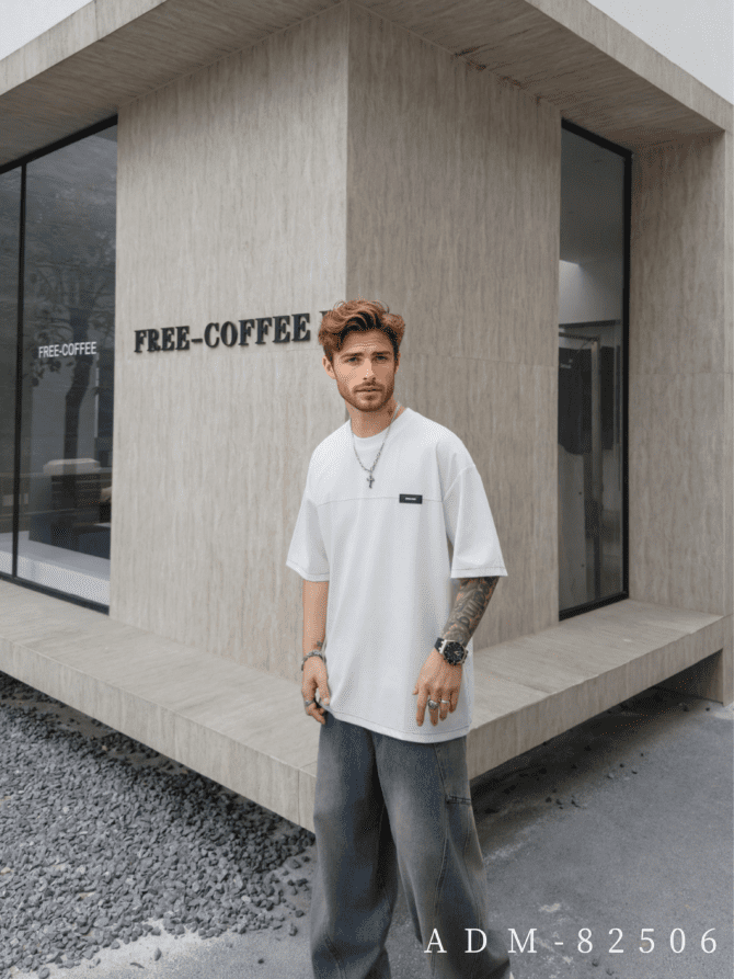 letuswin | Streetwear Brand SS25 New Release | Loose Fit Guochao Style | Tech Cotton Structural Design | 200g Daily Casual #82506 - Image 3