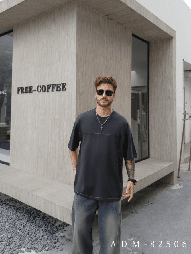 letuswin | Streetwear Brand SS25 New Release | Loose Fit Guochao Style | Tech Cotton Structural Design | 200g Daily Casual #82506 - Image 4
