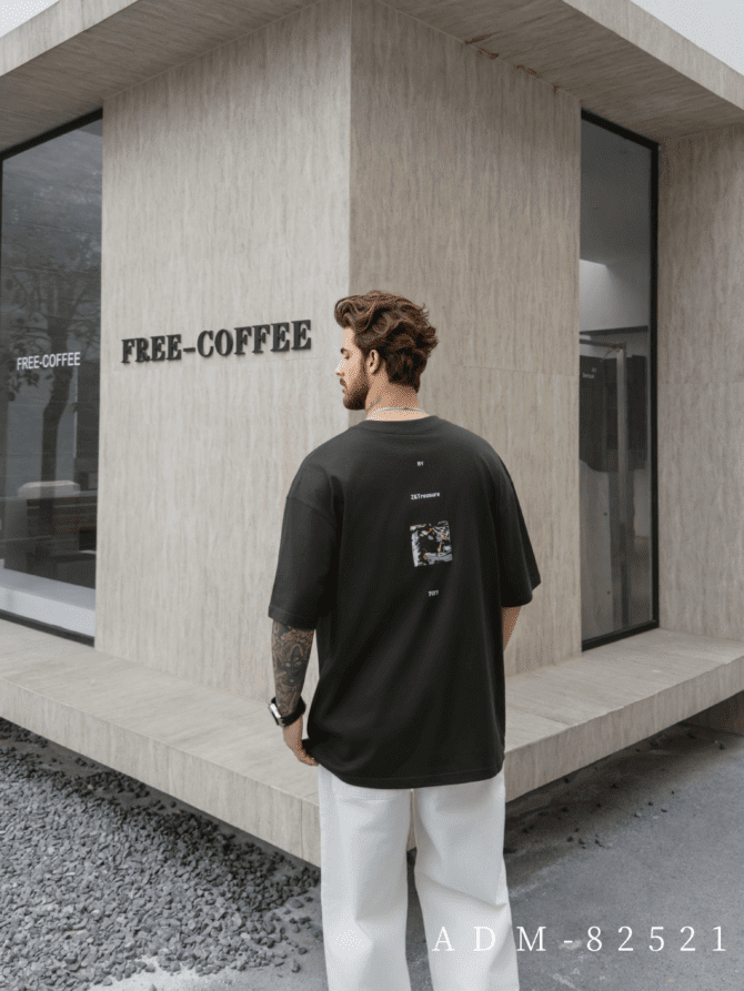 letuswin | New Streetwear Short-Sleeve | Oversized Premium Patchwork | Outdoor Camping Unisex #82521 - Image 3