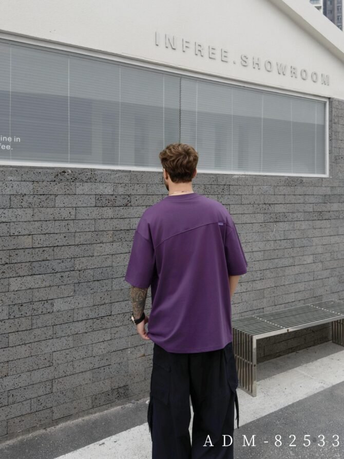 letuswin | SS25 Heavyweight T-Shirt | Oversized Streetwear Burnout | 100% Cotton | Gender-Neutral Matching  #82533 - Image 4