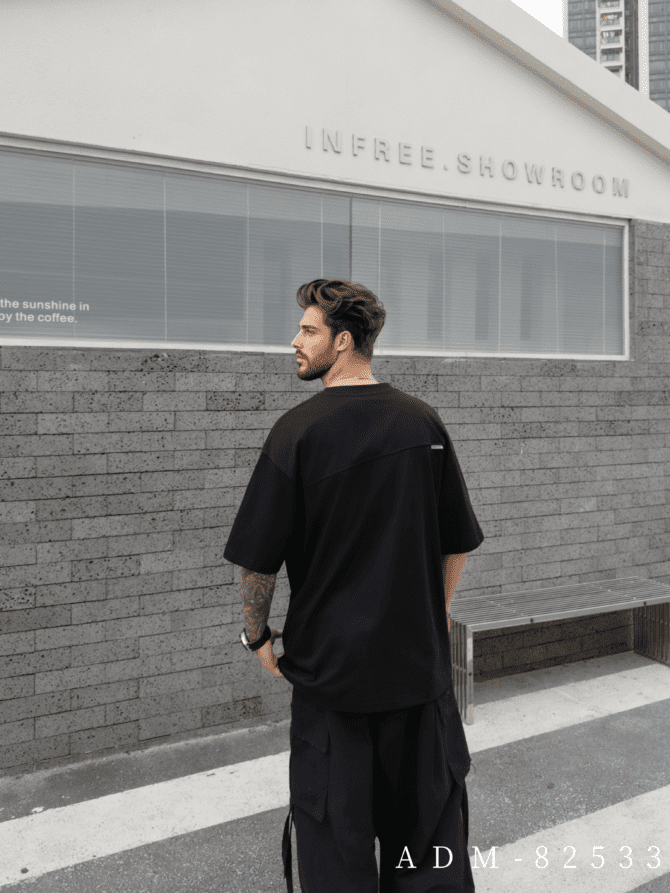 letuswin | SS25 Heavyweight T-Shirt | Oversized Streetwear Burnout | 100% Cotton | Gender-Neutral Matching  #82533 - Image 8