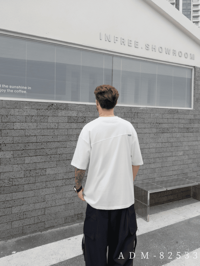 letuswin | SS25 Heavyweight T-Shirt | Oversized Streetwear Burnout | 100% Cotton | Gender-Neutral Matching  #82533 - Image 6