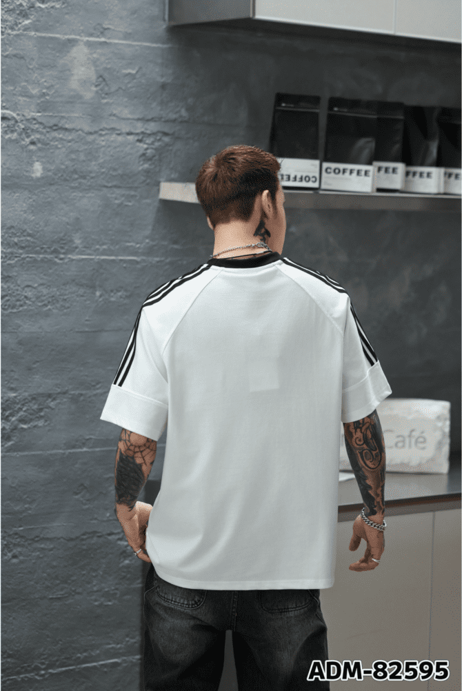 letuswin | SS25 New Streetwear Tee | Oversized Street Print | 100% Cotton | Sportswear Matching Set  #82595 - Image 2
