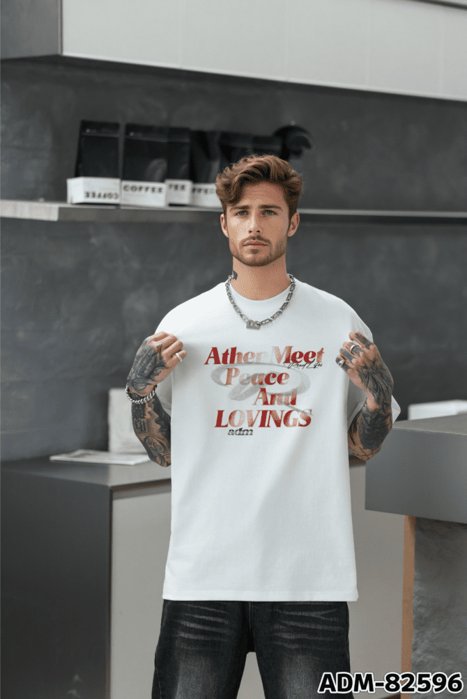 letuswin | SS25 Streetwear T-Shirt | Loose Fit Badge Print | Tech Cotton | Daily Casual Unisex  #82596 - Image 7