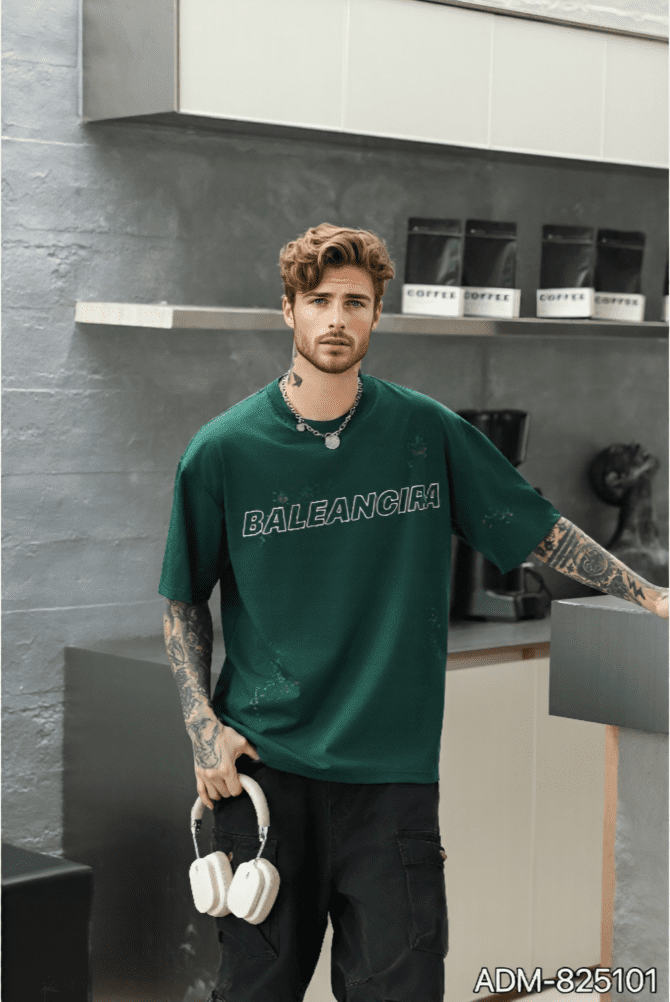 letuswin | SS25 Heavyweight Streetwear | Loose Fit Distressed Splatter Print | Outdoor Camping Unisex Matching #825101 - Image 8