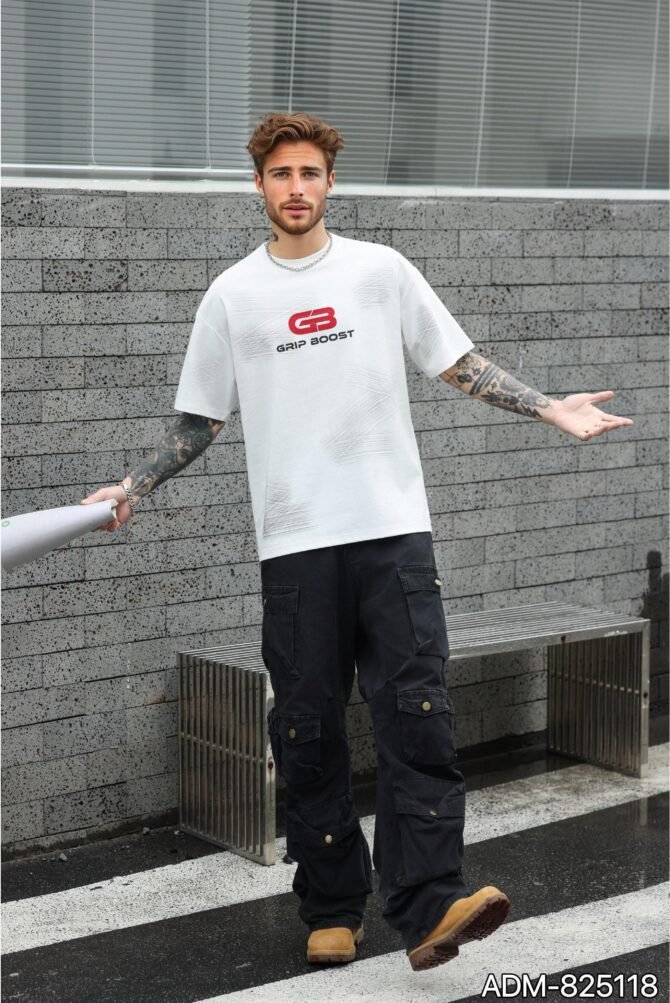 letuswin | New Streetwear Heavyweight | Loose Fit American 3D Street Design | Commute-Ready SS25 Urban Aesthetic #825118