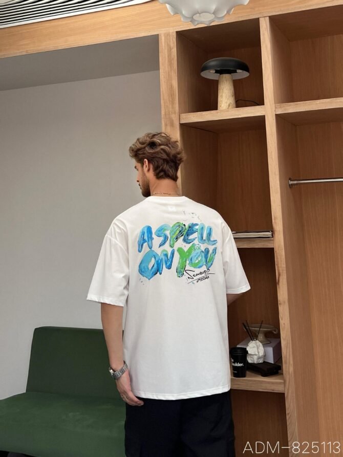 letuswin|Heavyweight New Oversized Tee | Embroidered Stripe Coating Tech | Sportswear Unisex Matching #825113 - Image 6