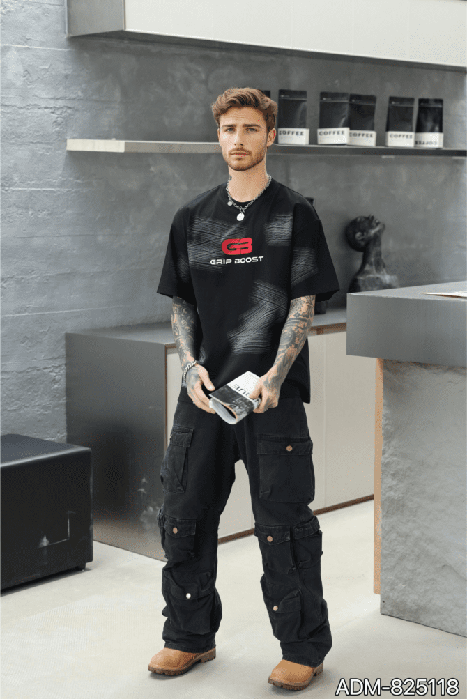 letuswin | New Streetwear Heavyweight | Loose Fit American 3D Street Design | Commute-Ready SS25 Urban Aesthetic #825118 - Image 6