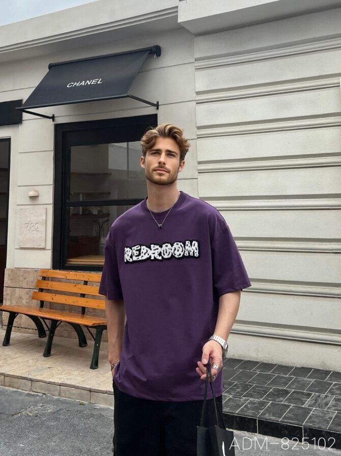 letuswin | Heavyweight Streetwear Tee | Oversized Guochao Embroidery | 3D Street Design | Commuter-Ready Urban #825102 - Image 6