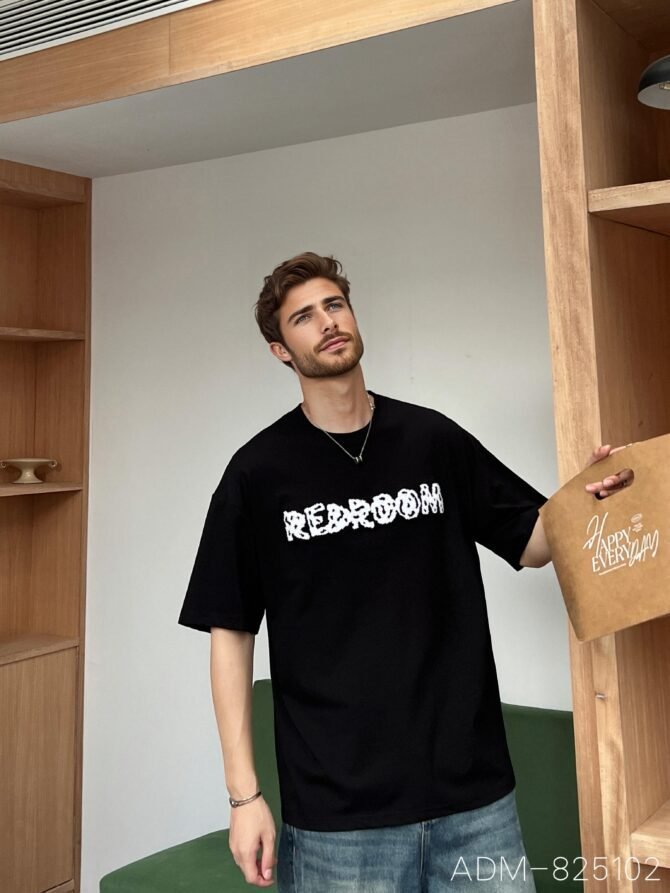 letuswin | Heavyweight Streetwear Tee | Oversized Guochao Embroidery | 3D Street Design | Commuter-Ready Urban #825102 - Image 9