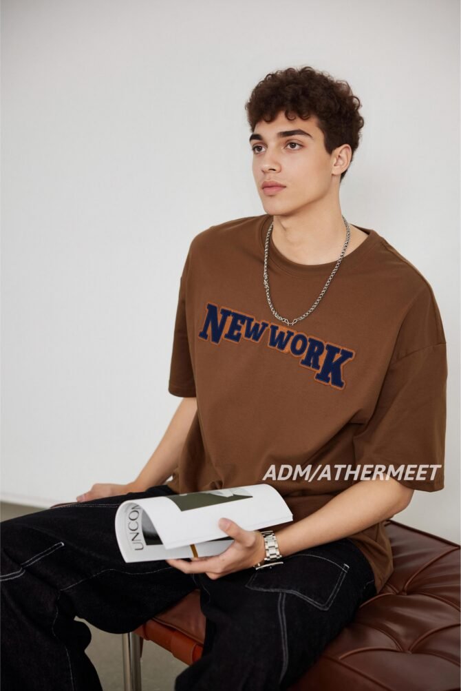 letuswin|Streetwear Oversized Tee | High-Street Vintage Patch Print | Sportswear Daily Outfit #825135 - Image 6