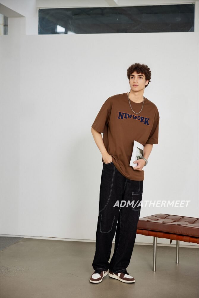 letuswin|Streetwear Oversized Tee | High-Street Vintage Patch Print | Sportswear Daily Outfit #825135 - Image 7
